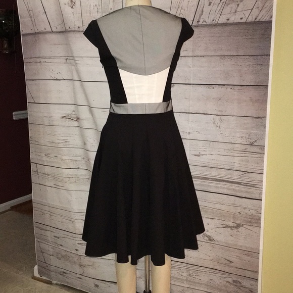 KAREN MILLEN COTTON FIT FLARED STRUCTURED … - Picture 4 of 8